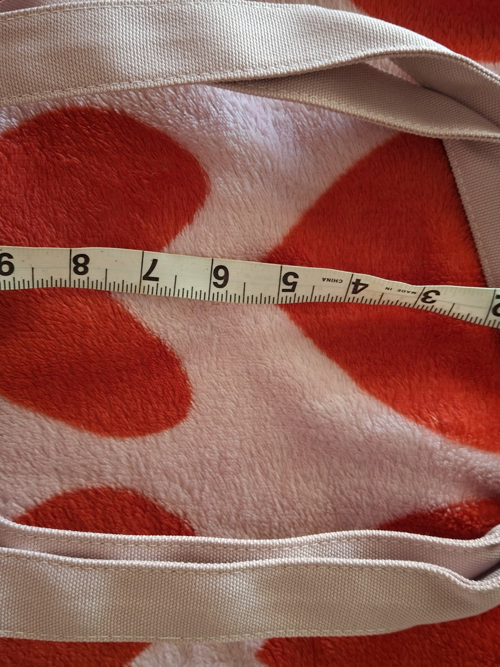 Burberry Light Pink Canvas Tote with Dual Straps - Picture 6 of 6